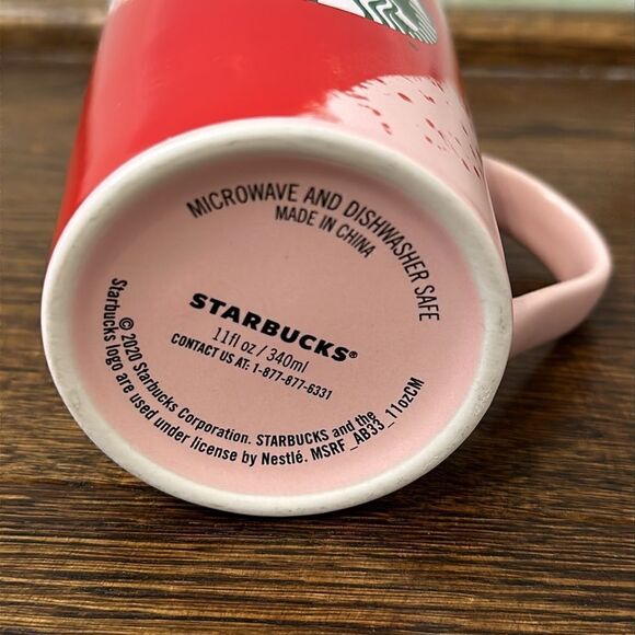 Starbucks Valentines Heart Mug - Picture 5 of 7